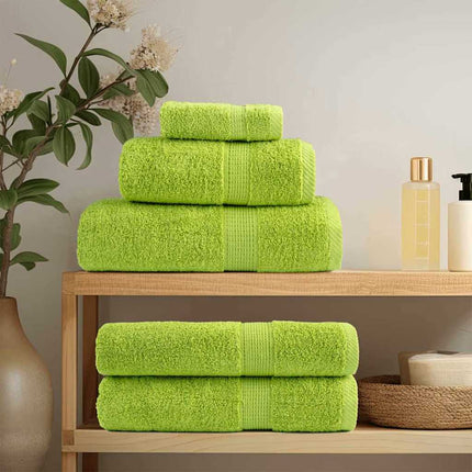 Gästhandduk SOLUND 2 pcs Grön 15 x 21 cm 550 gsm