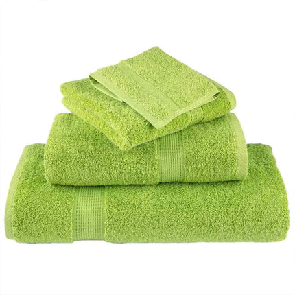 Gästhandduk SOLUND 2 pcs Grön 15 x 21 cm 550 gsm