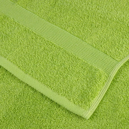 Premium Tvätthanddukar SOLUND 4 st äppelgrön 30x30 cm 600 gsm