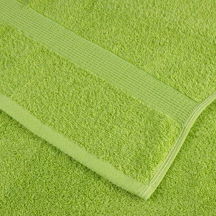 Premium gästhanddukar SOLUND 10 st äppelgrön 30x50 cm 600 gsm