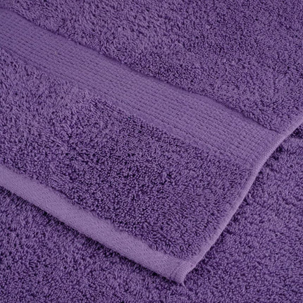 Premium handdukar 12 st SOLUND lila 600 gsm