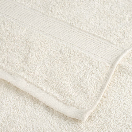 Premium handdukar 12 st SOLUND gräddvit 600 gsm