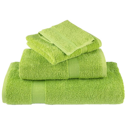 Premium handdukar SOLUND 12 st grön 600 gsm