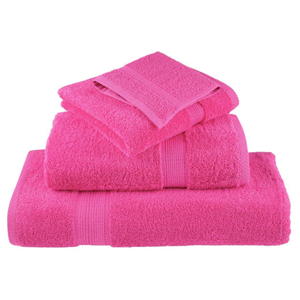 Premium handdukar 12 st SOLUND rosa 600 gsm