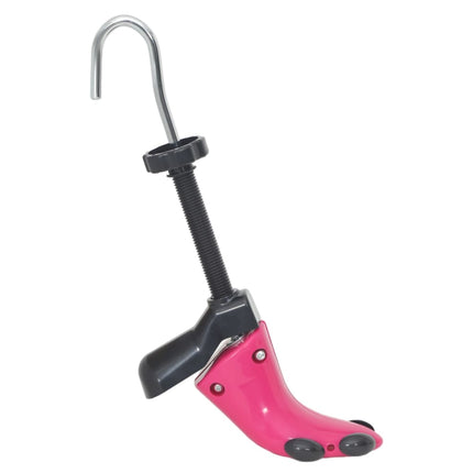 Skosträckare med skohorn rosa EU 34-40 plast