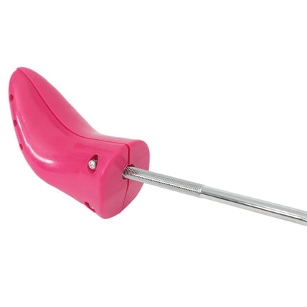 Stövelsträckare med skohorn rosa EU 34-40 plast
