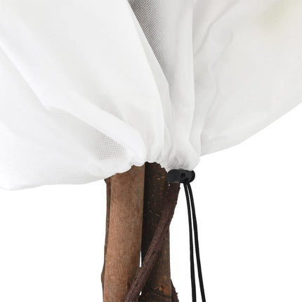 Fiberdukar med dragsko 4 st 70 g/m² 0,8x1 m