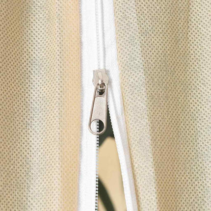 Fiberdukar med blixtlås 2 st 70 g/m² 1x1,55 m