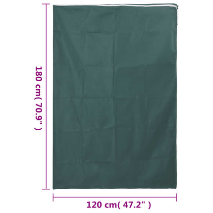 Fiberdukar med blixtlås 2 st 70 g/m² 1,2x1,8 m