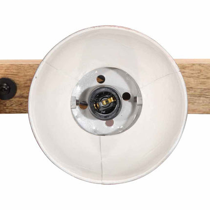 Vägglampa 25 W nött röd 90x25 cm E27