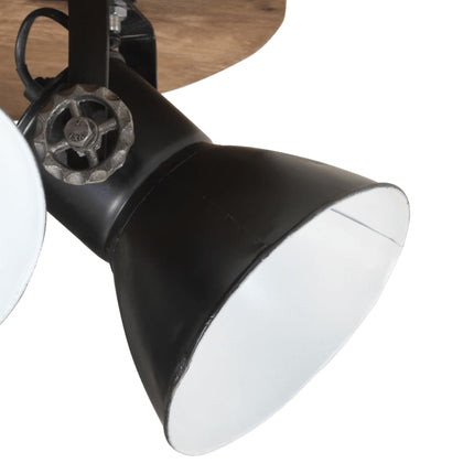 Taklampa 25 W svart 50x50x25 cm E27