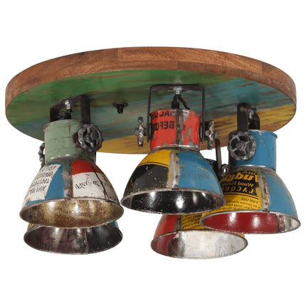 Taklampa 25 W flerfärgad 50x50x25 cm E27