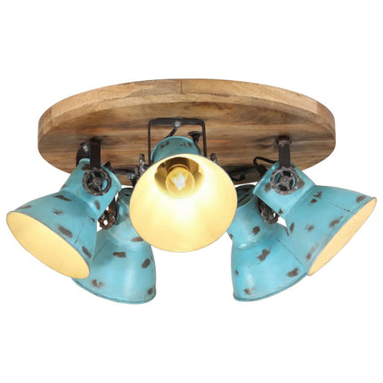Taklampa 25 W nött blå 50x50x25 cm E27