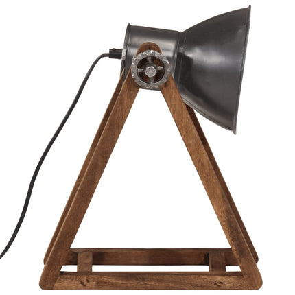 Skrivbordslampa 25 W svart 30x17x40 cm E27