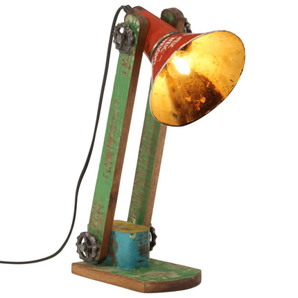Skrivbordslampa 25 W flerfärgad 23x13x52 cm E27