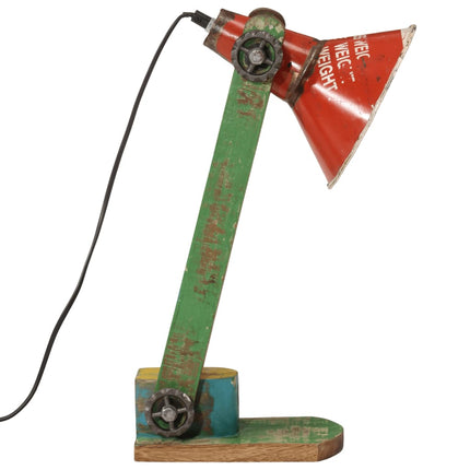 Skrivbordslampa 25 W flerfärgad 23x13x52 cm E27