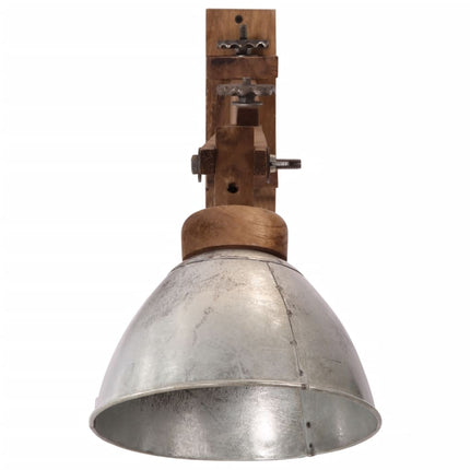 Vägglampa 25 W vintage silver E27