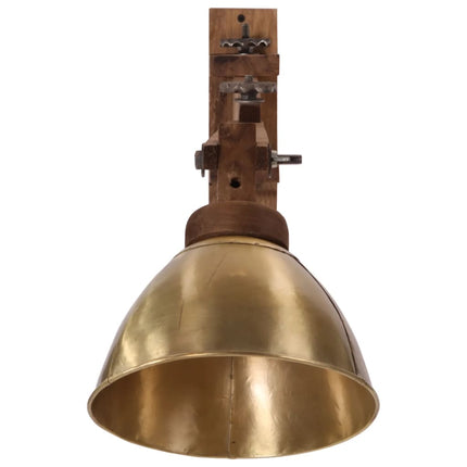 Vägglampa 25 W antik mässing E27