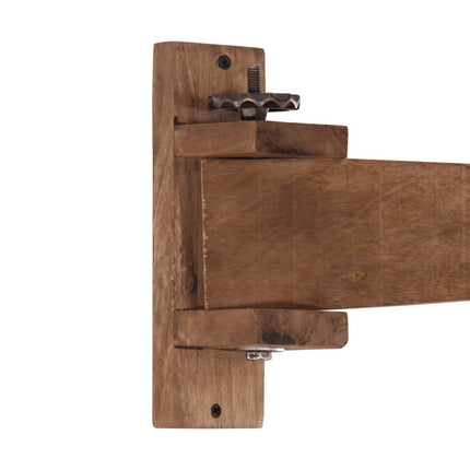 Vägglampa 25 W antik mässing E27