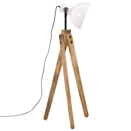 Golvlampa 25 W vit 45x45x120 cm E27