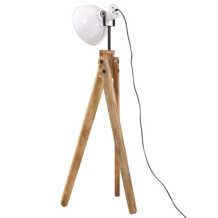 Golvlampa 25 W vit 45x45x120 cm E27