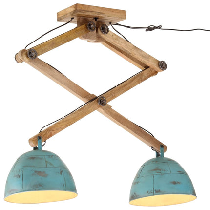 Taklampa 25 W nött blå 29x18x85 cm E27