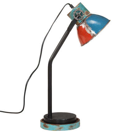 Skrivbordslampa 25 W flerfärgad 18x18x60 cm E27