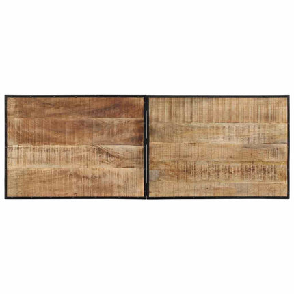 Barbord 150x55x107 cm massivt grovt mangoträ