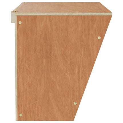 Kaninmatare 37x18,5x23 cm massivt granträ