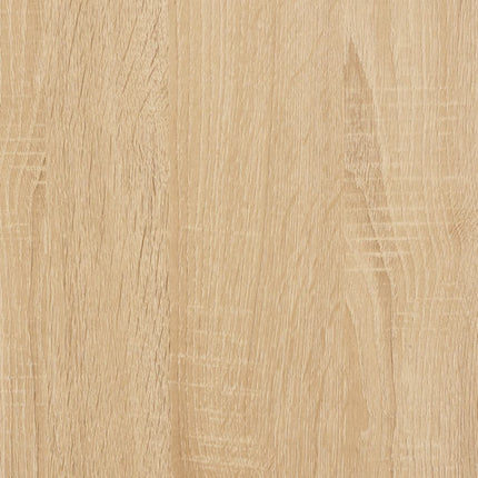 Förvaringsbänk sonoma-ek 82x42x46 cm konstruerat trä