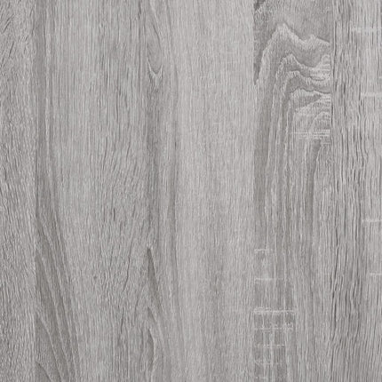 Skobänk grå sonoma 102x32x50 cm konstruerat trä
