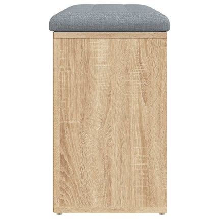 Skobänk Sonoma Ek 82x32x50 cm Konstruerat trä