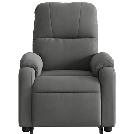 Elektrisk reclinerfåtölj med uppresningshjälp mikrofibertyg