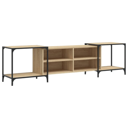 Tv-bänk sonoma ek 203x37x50 cm konstruerat trä