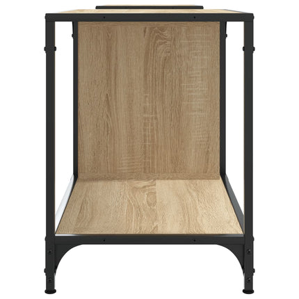 Tv-bänk sonoma ek 203x37x50 cm konstruerat trä