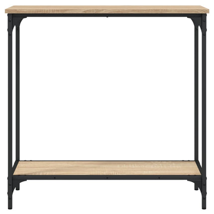 Konsolbord Sonoma Ek 75x30,5x75 cm Konstruerat trä