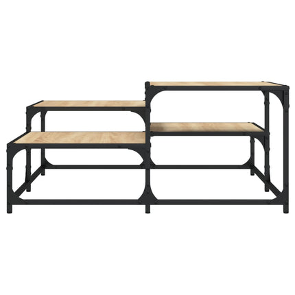 Soffbord sonoma-ek 87,5x87,5x40 cm konstruerat trä