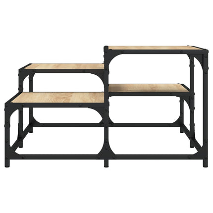 Soffbord sonoma-ek 68x68x40 cm konstruerat trä