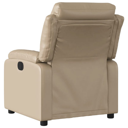 Reclinerfåtölj cappuccino konstläder