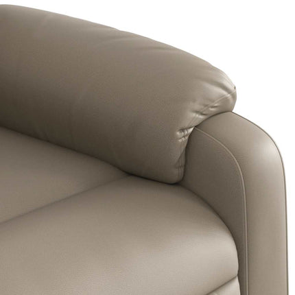 Reclinerfåtölj cappuccino konstläder