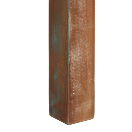 Matbord 110x55x76 cm massivt återvunnet trä