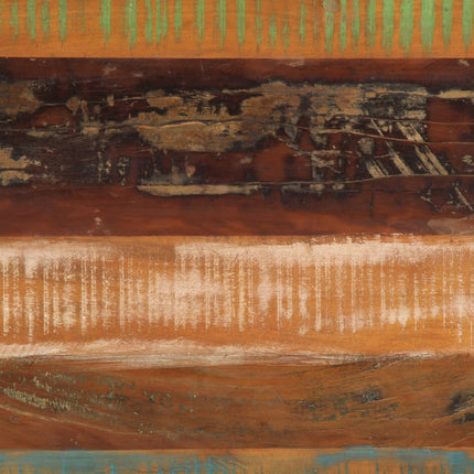 Matbord 110x55x76 cm massivt återvunnet trä