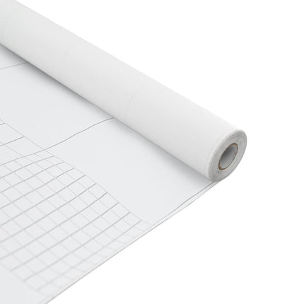 Fönsterfilmer frostad vit PVC