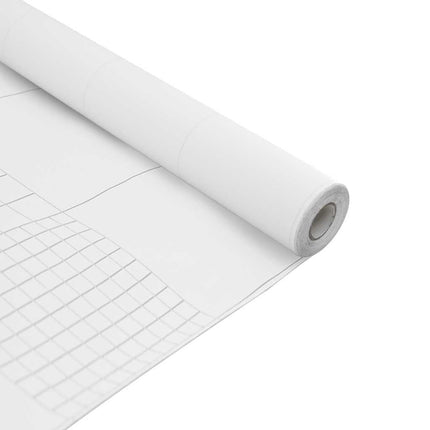 Fönsterfilmer frostad vit PVC