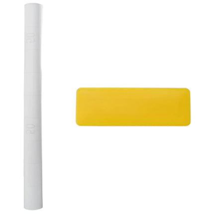 Fönsterfilmer frostad vit PVC