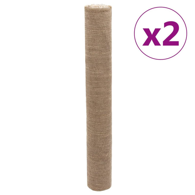 Juterulle 2 St 1X50 M 100% Jute 200 Gsm