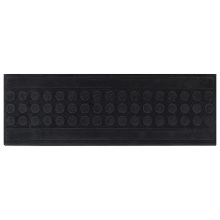 Trappstegsmattor 5 st 25x75 cm gummi