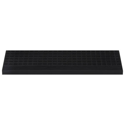 Trappstegsmattor 5 st 25x75 cm gummi