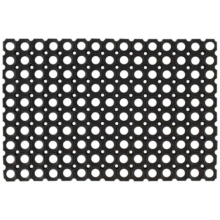 Dörrmatta rektangulär 60x80 cm Gummi