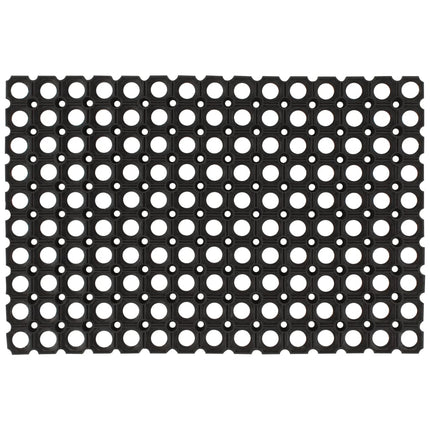 Dörrmatta rektangulär 60x80 cm Gummi